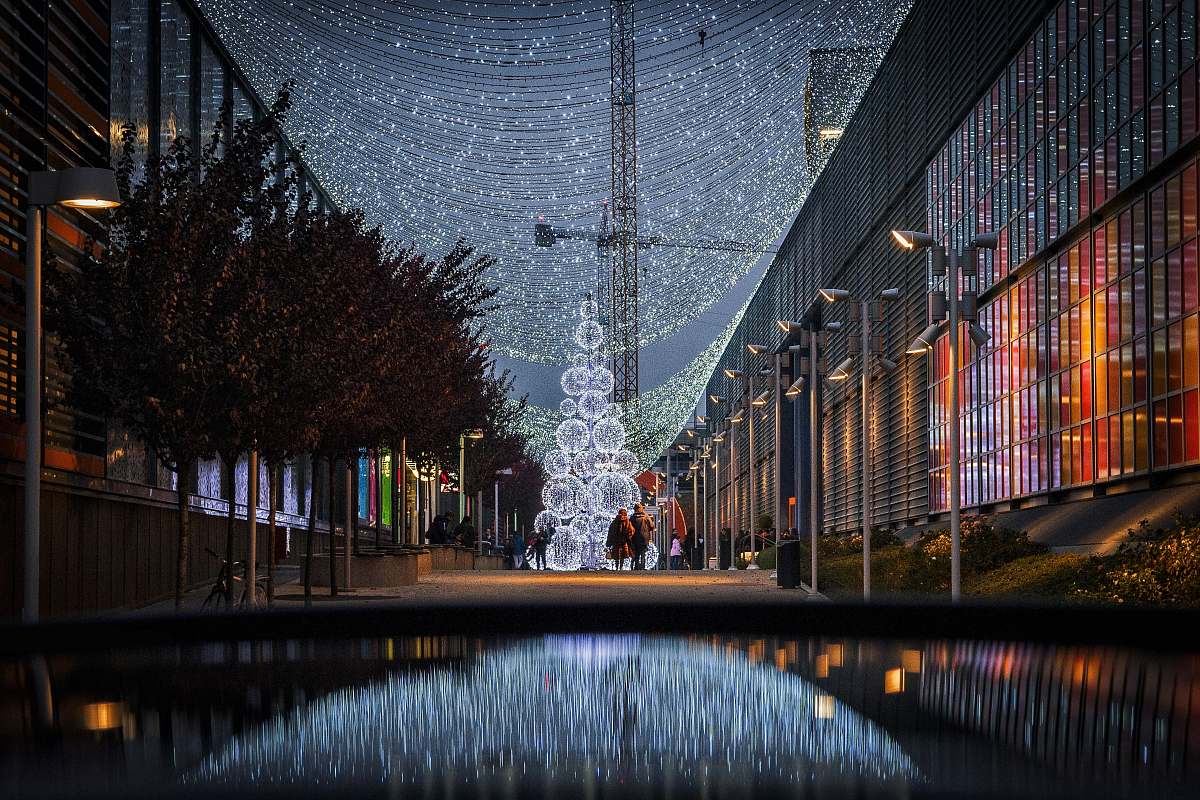 milano photography of lights italy